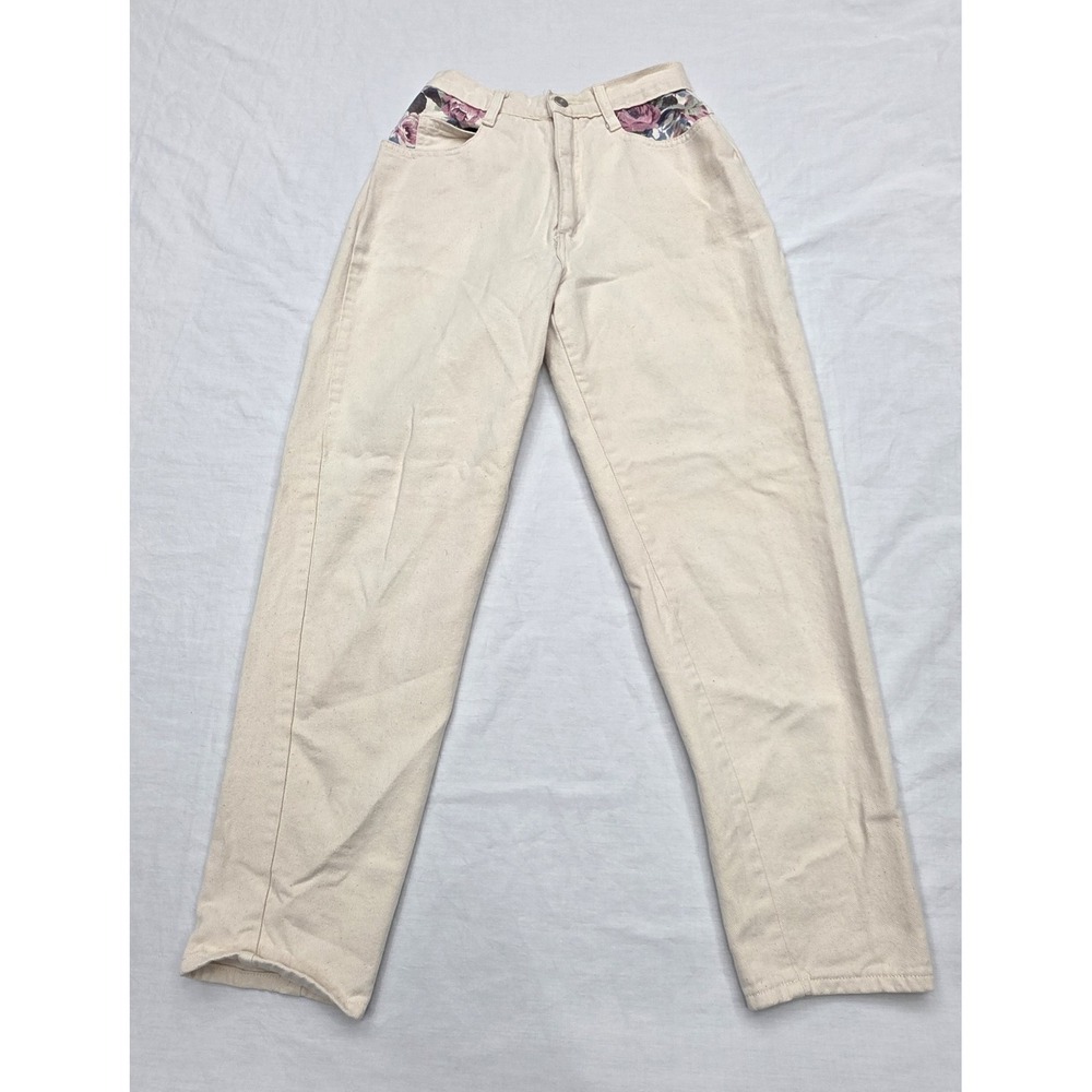 New Women's Vintage Classic‎ Flower Mom Pants Size 5